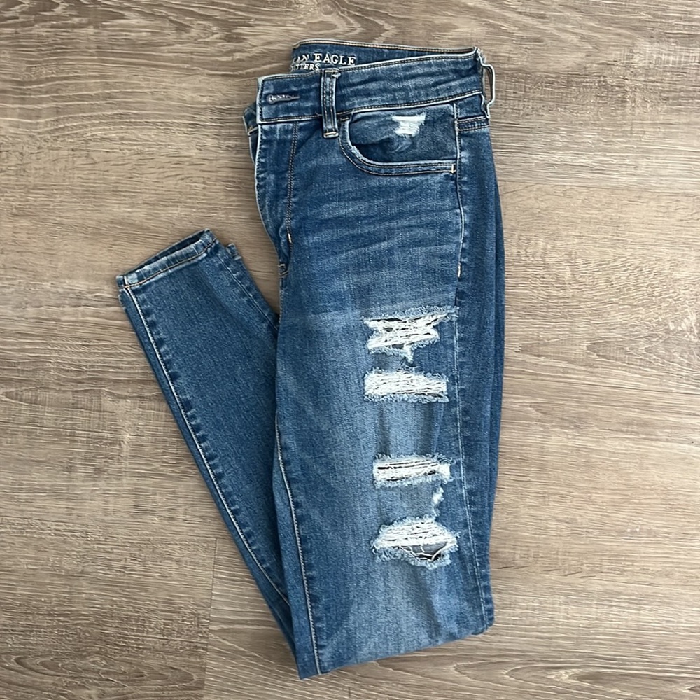 American Eagle Super Stretch Hi-Rise Jeggings